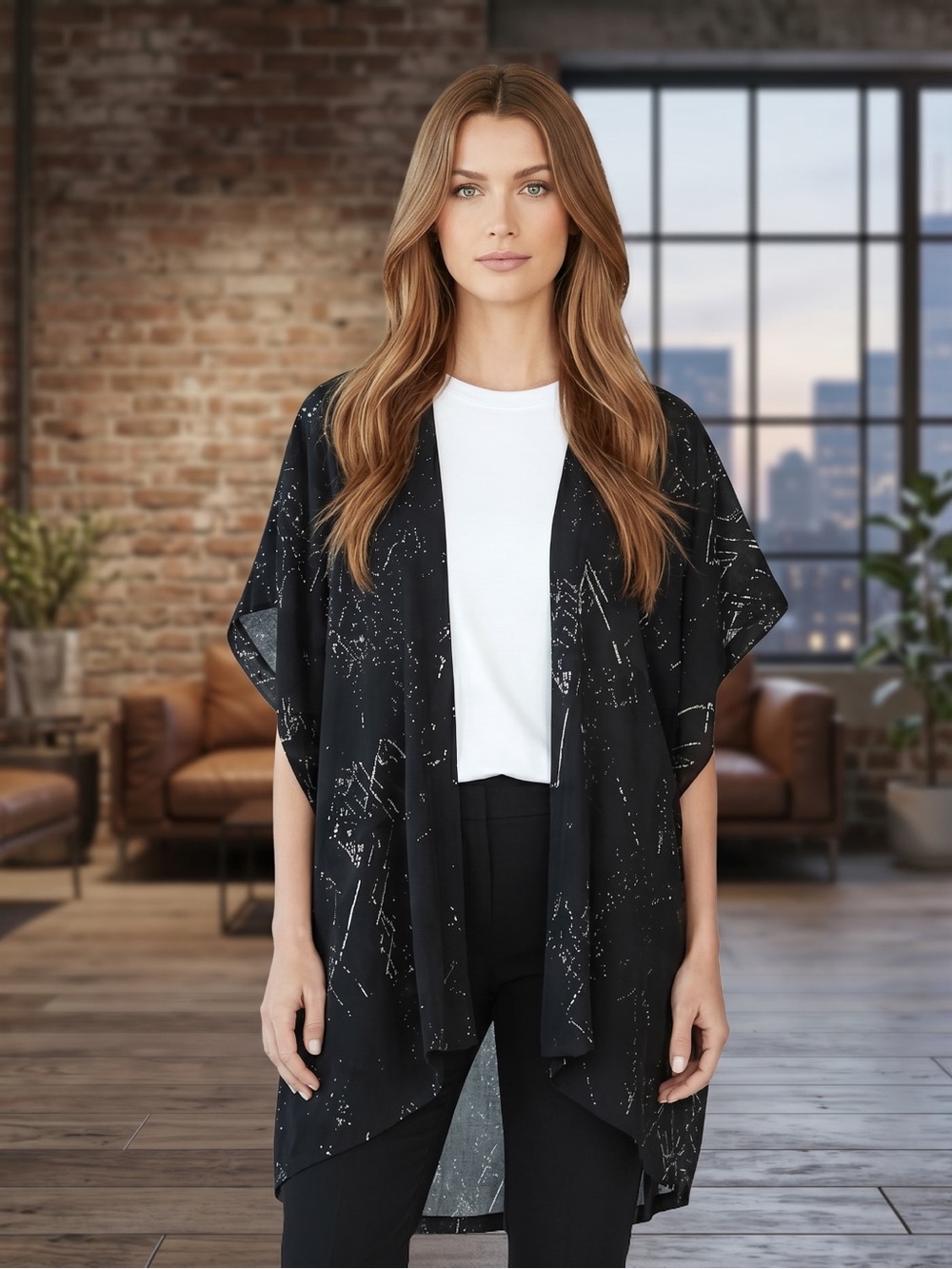 Eileen Fisher Marrakesh Kimono Jacket